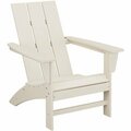 Polywood AD420SA Sand Modern Adirondack Chair 633AD420SA